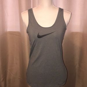 Grey Nike tank dri-fit